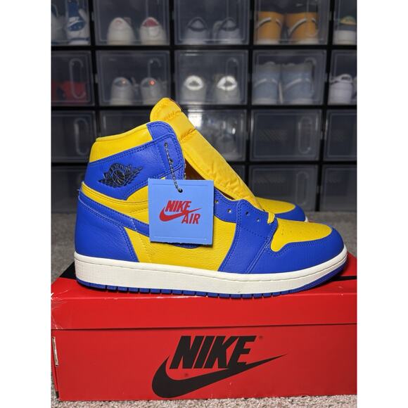 NIKE Jordan 1 Retro High OG Reverse Laney FD2596-700 Size 12W / 10.5 M FAST SHIP - Picture 3 of 7